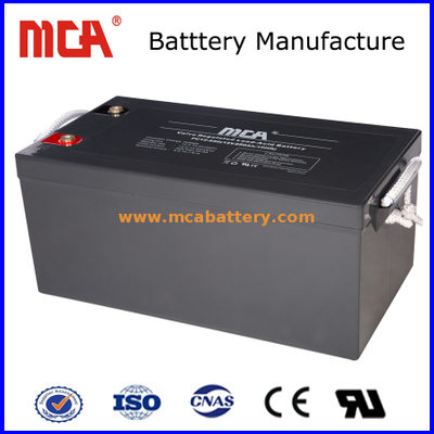 Batería de gel de 12V 250AH AGM para el hogar