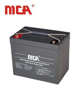 Batería solar AGM 12V para luces exteriores