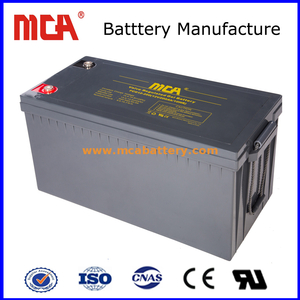 Batería de gel de celda sellada de 12V para energía solar